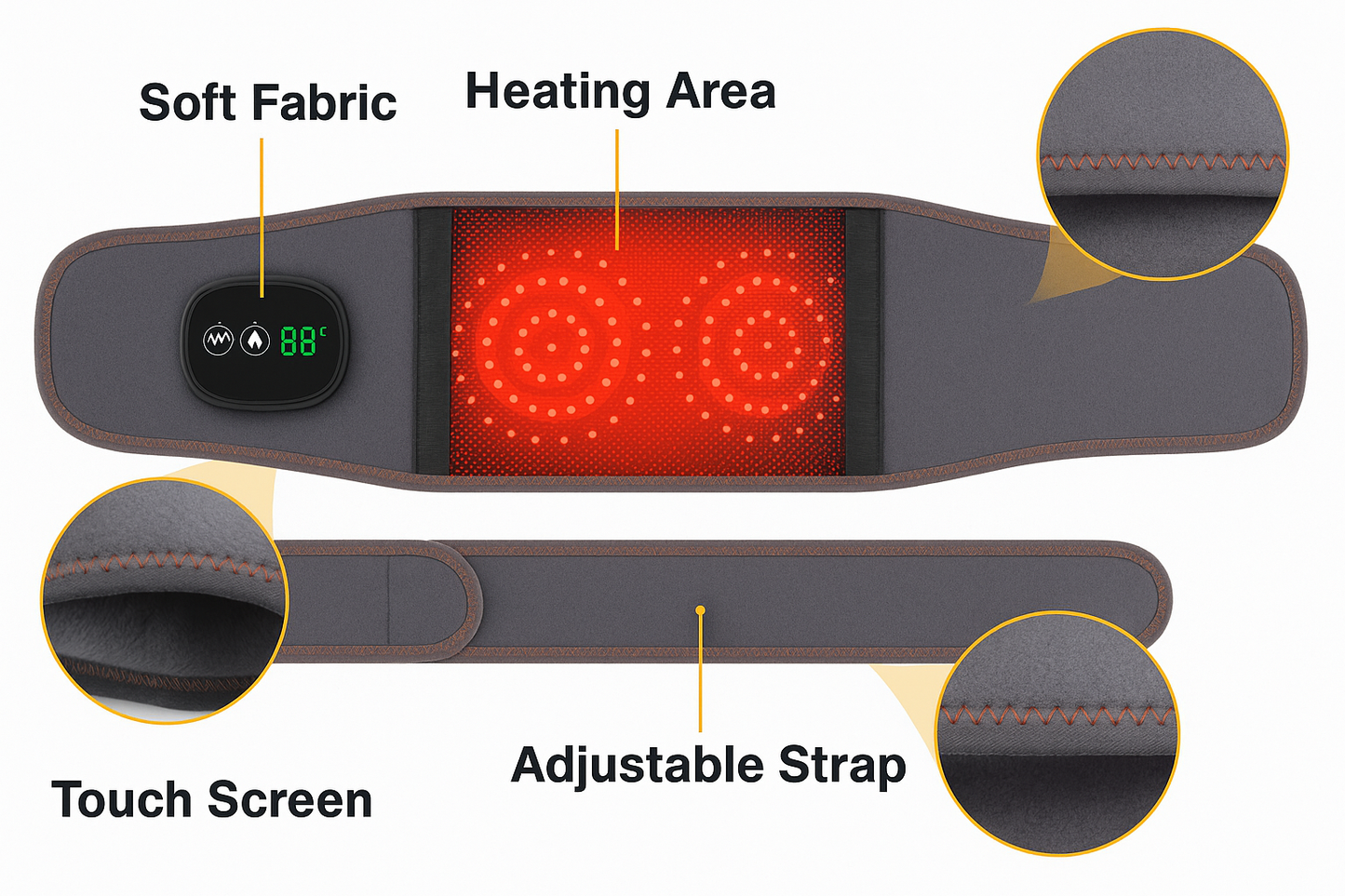 HeatLiora™ - Heat Therapy Belt
